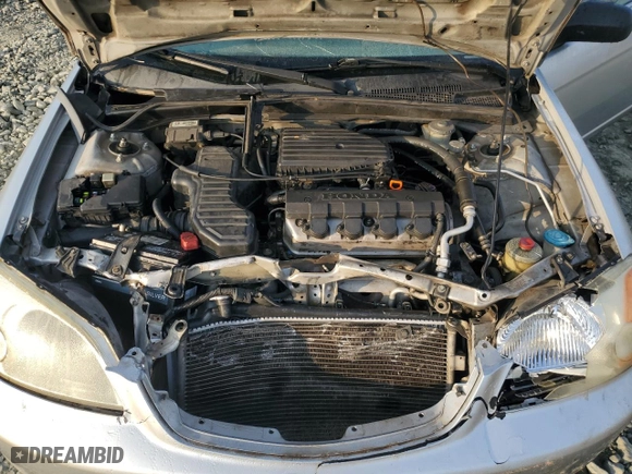 2002 Honda Civic LX with VIN 1HGEM21562L044085, listed as a Copart auction lot 78772524 with 276,449 mi miles and Salvage Title. Bid and sale history available at carsss.com. Image 13.