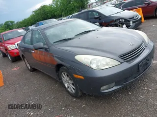 2004 Lexus ES 330 with VIN JTHBA30G145052409, listed as a IAAI auction lot 42180095 with 177,781 mi miles. Bid and sale history available at carsss.com. Image 1.