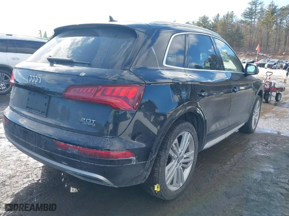 2018 Audi Q5 Prestige with VIN WA1CNAFY0J2116901, listed as a IAAI auction lot 41655193 with 34,959 mi miles. Bid and sale history available at carsss.com. Image 4.