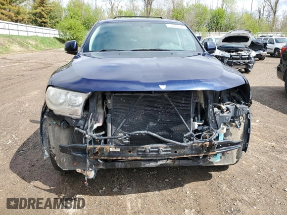 2013 Dodge Durango Crew with VIN 1C4RDJDG3DC535529, listed as a Copart auction lot 55379075 with 225,762 mi miles and Non repairable. Bid and sale history available at DreamBid. Image 5.