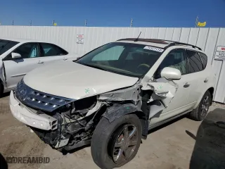 2006 Nissan Murano S with VIN JN8AZ08T96W428085, listed as a Copart auction lot 74127114 with 260,577 mi miles and Salvage Title. Bid and sale history available at carsss.com. Image 1.