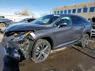 2019 Lexus RX with VIN 2T2BGMCA1KC030306, listed as a Copart auction lot 43835495 with 29,307 mi miles and Salvage Title. Bid and sale history available at carsss.com. Image 1.