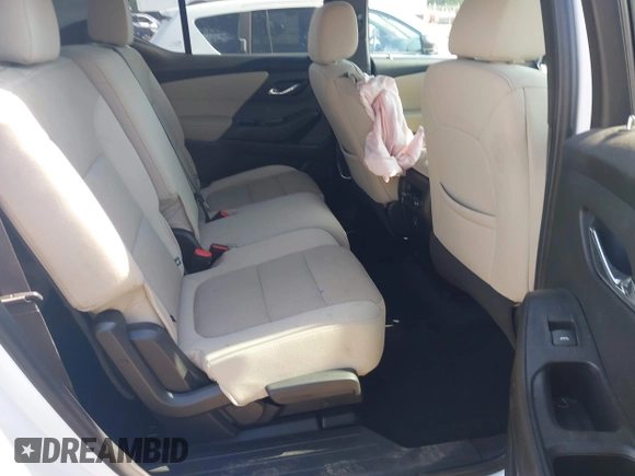 2022 Chevrolet Traverse LS with VIN 1GNERFKW2NJ179022, listed as a IAAI auction lot 42115117 with 60,720 mi miles and . Bid and sale history available at DreamBid. Image 8.