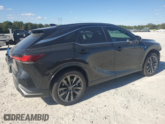 2024 Lexus RX with VIN 2T2BAMCA7RC052192, listed as a Copart auction lot 75926394 with 3,137 mi miles and Salvage Title. Bid and sale history available at carsss.com. Image 3.
