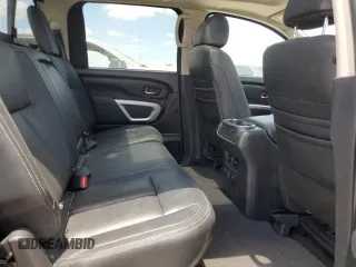 2020 Nissan Titan Platinum Reserve with VIN 1N6AA1EF7LN505610, listed as a Copart auction lot 66537654 with 53,471 mi miles and Salvage title. Bid and sale history available at DreamBid. Image 10.