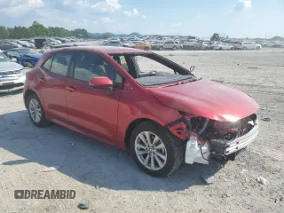 2023 Toyota Corolla Hatchback SE with VIN JTND4MBE7P3202277, listed as a Copart auction lot 58325314 with 12,449 mi miles and Salvage Title. Bid and sale history available at carsss.com. Image 4.
