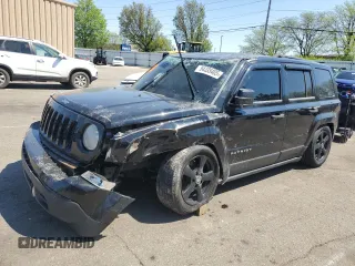 2014 Jeep Patriot Altitude with VIN 1C4NJPBA1ED715273, listed as a Copart auction lot 54335405 with 118,975 mi miles and Salvage Title. Bid and sale history available at carsss.com. Image 1.