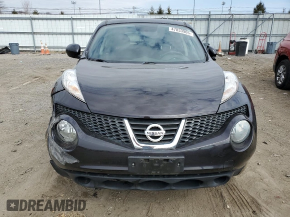2014 Nissan Juke SV with VIN JN8AF5MV8ET483060, listed as a Copart auction lot 47833905 with 635 mi miles and Salvage Title. Bid and sale history available at DreamBid. Image 5.