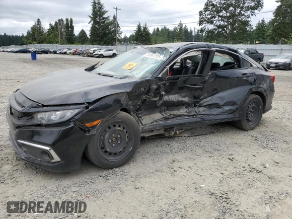 2021 Honda Civic LX с VIN 2HGFC2F66MH517914, выставлен на аукционе Copart как лот 61047225 с пробегом Не указан миль и Списание • Salvage title. История ставок и продаж доступна на DreamBid. Изображение 1.