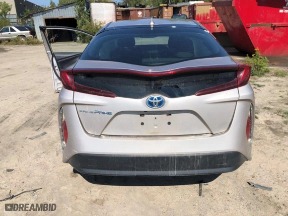 2020 Toyota Prius Prime LE with VIN JTDKARFP5L3161493, listed as a Copart auction lot 71071704 with NaN miles and Clean Title. Bid and sale history available at carsss.com. Image 6.