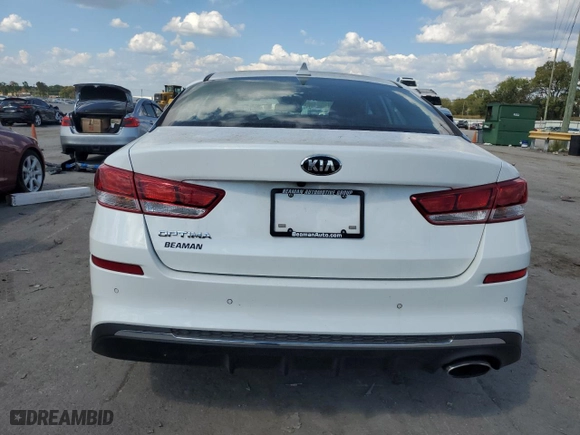 2019 Kia Optima LX with VIN 5XXGT4L34KG364927, listed as a Copart auction lot 69893124 with 114,978 mi miles and Salvage Title. Bid and sale history available at carsss.com. Image 6.