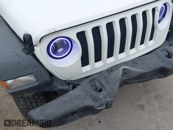 2018 Jeep Wrangler Unlimited Sport S z VIN 1C4HJXDG6JW222637, wystawiony jako IAAI lot #42333283 z przebiegiem 80 595 mil mil oraz . Historia ofert i sprzedaży dostępna na DreamBid. Obrazek 6.