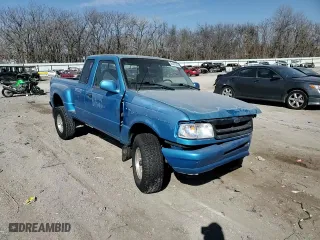 1994 Ford Ranger Splash with VIN 1FTDR15X7RPB18585, listed as a Copart auction lot 46497585 with 245,726 mi miles and Salvage Title. Bid and sale history available at carsss.com. Image 11.