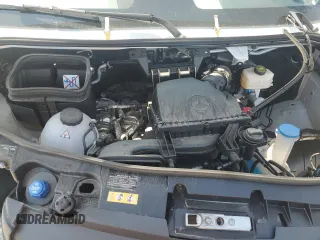 2025 Mercedes-Benz Sprinter Cargo with VIN W1Y4NCHY6SP753794, listed as a Copart auction lot 52648465 with 610 mi miles and Salvage Title. Bid and sale history available at carsss.com. Image 12.