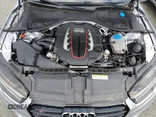 2016 Audi S7 with VIN WAUW2AFC7GN066938, listed as a Copart auction lot 45949684 with 0 mi miles and Salvage Title. Bid and sale history available at carsss.com. Image 11.