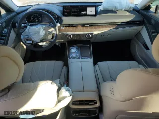 2021 Genesis G80 2.5T with VIN KMTGB4SC5MU081052, listed as a Copart auction lot 46831555 with 49,351 mi miles and Salvage Title. Bid and sale history available at carsss.com. Image 8.