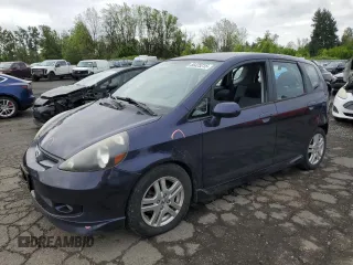2008 Honda Fit Sport z VIN JHMGD386X8S038301, wystawiony jako Copart lot #56425215 z przebiegiem 131 050 mil mil oraz Szkoda całkowita • Salvage title. Historia ofert i sprzedaży dostępna na DreamBid. Obrazek 1.