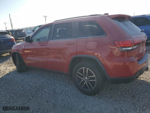 2018 Jeep Grand Cherokee Trailhawk with VIN 1C4RJFLT2JC199842, listed as a Copart auction lot 42178095 with NaN miles and Salvage Title. Bid and sale history available at carsss.com. Image 2.
