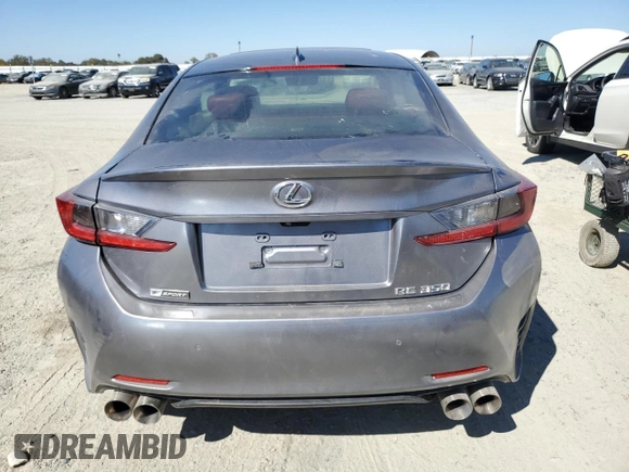 2015 Lexus RC 350 F Sport z VIN JTHHE5BC8F5003098, wystawiony jako Copart lot #73410154 z przebiegiem 55 268 mil mil oraz Szkoda całkowita • Salvage title. Historia ofert i sprzedaży dostępna na DreamBid. Obrazek 6.