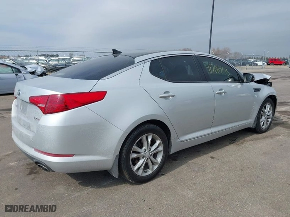 2012 Kia Optima EX with VIN 5XXGN4A72CG043454, listed as a IAAI auction lot 41706403 with NaN miles. Bid and sale history available at carsss.com. Image 4.