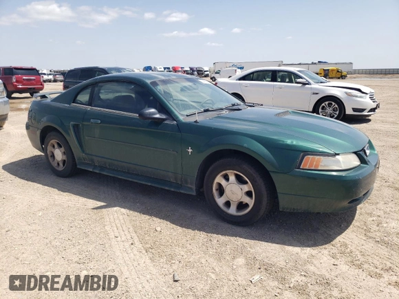 2001 Ford Mustang Standard with VIN 1FAFP40451F155745, listed as a Copart auction lot 54428035 with 175,404 mi miles and Clean Title. Bid and sale history available at carsss.com. Image 4.