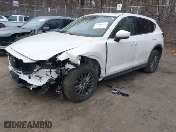 2020 Mazda CX-5 Touring with VIN JM3KFBCM5L1737640, listed as a IAAI auction lot 41613576 with 1 mi miles. Bid and sale history available at carsss.com. Image 16.