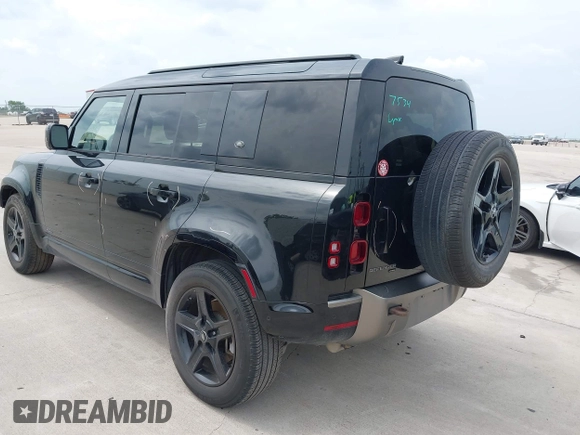 2021 Land Rover Defender X-Dynamic SE with VIN SALE27RUXM2036859, listed as a IAAI auction lot 42096240 with 79,959 mi miles and . Bid and sale history available at DreamBid. Image 3.