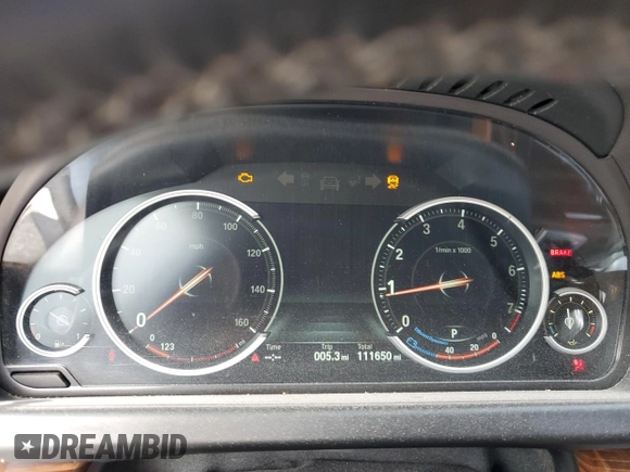 2018 BMW 6 Series 640i with VIN WBA6D0C52JG852944, listed as a Copart auction lot 54681154 with 111,650 mi miles and Salvage Title. Bid and sale history available at carsss.com. Image 9.