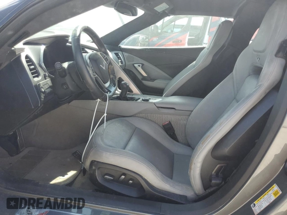 2016 Chevrolet Corvette Z51 3LT z VIN 1G1YL2D78G5100253, wystawiony jako Copart lot #76594944 z przebiegiem Nie podano mil oraz Nie do naprawy • Non repairable. Historia ofert i sprzedaży dostępna na DreamBid. Obrazek 7.