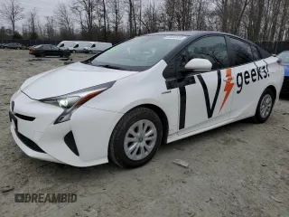 2017 Toyota Prius Two with VIN JTDKBRFU2H3036025, listed as a Copart auction lot 46080935 with 95,290 mi miles and Salvage Title. Bid and sale history available at carsss.com. Image 1.