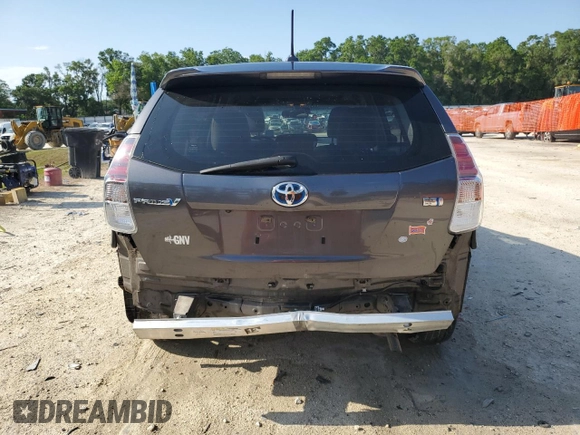 2017 Toyota Prius Two with VIN JTDZN3EU8HJ062810, listed as a Copart auction lot 55595595 with 126,691 mi miles and Salvage Title. Bid and sale history available at DreamBid. Image 6.