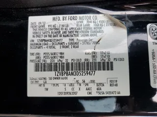 2013 Ford Mustang V6 with VIN 1ZVBP8AM3D5259477, listed as a Copart auction lot 51138405 with 104,667 mi miles and Salvage Title. Bid and sale history available at carsss.com. Image 13.