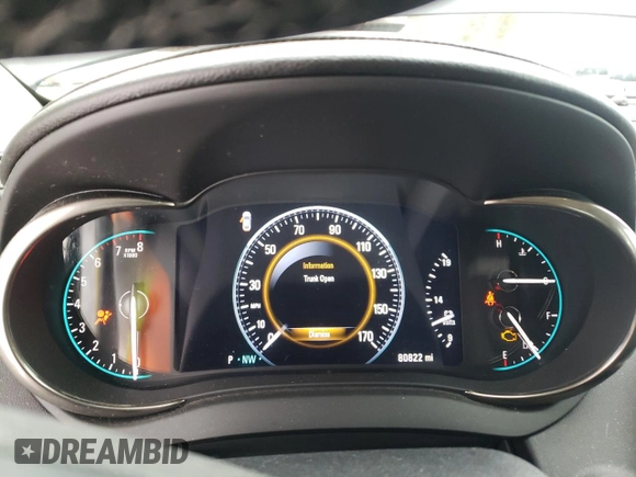2015 Buick LaCrosse Premium II with VIN 1G4GF5G36FF157673, listed as a Copart auction lot 44580245 with 80,822 mi miles and Clean Title. Bid and sale history available at DreamBid. Image 9.