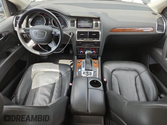 2014 Audi Q7 Premium Plus with VIN WA1LMAFE2ED016382, listed as a Copart auction lot 62724155 with 122,690 mi miles and Clean title. Bid and sale history available at DreamBid. Image 8.