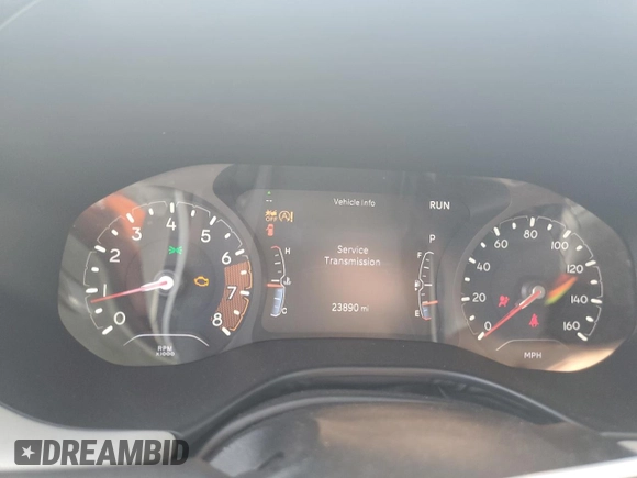 2024 Jeep Compass Limited with VIN 3C4NJDCNXRT608626, listed as a Copart auction lot 60074495 with 23,890 mi miles and Clean title. Bid and sale history available at DreamBid. Image 9.