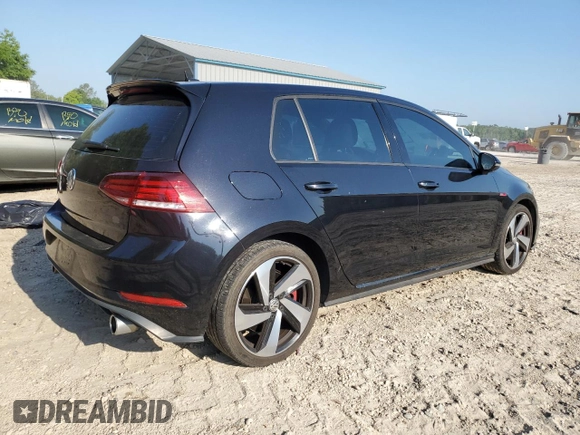 2021 Volkswagen Golf GTI S with VIN 3VW6T7AU3MM010114, listed as a Copart auction lot 51932824 with 42,183 mi miles. Bid and sale history available at carsss.com. Image 3.