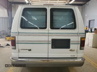 1993 Ford Econoline Cargo with VIN 1FDEE14Y5PHA07711, listed as a Copart auction lot 62064705 with 150,336 mi miles and Salvage title. Bid and sale history available at DreamBid. Image 6.
