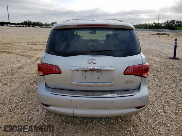 2013 Infiniti QX56 with VIN JN8AZ2NF3D9551080, listed as a Copart auction lot 60974625 with 171,275 mi miles and Clean title. Bid and sale history available at DreamBid. Image 6.