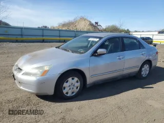 2004 Honda Accord LX с VIN 1HGCM56334A035195, выставлен на аукционе Copart как лот 54125275 с пробегом 82 653 миль миль и Чистый • Clean title. История ставок и продаж доступна на DreamBid. Изображение 1.