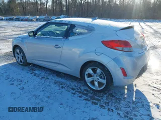 2012 Hyundai Veloster w/Gray Int with VIN KMHTC6AD0CU034568, listed as a IAAI auction lot 41460659 with 141,826 mi miles and . Bid and sale history available at DreamBid. Image 3.