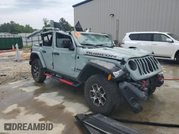 2023 Jeep Wrangler Rubicon с VIN 1C4HJXFG8PW601421, выставлен на аукционе Copart как лот 55970475 с пробегом 46 743 миль миль и Списание • Salvage title. История ставок и продаж доступна на DreamBid. Изображение 4.