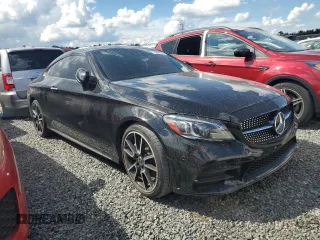 2021 Mercedes-Benz C 300 with VIN W1KWJ8DBXMG100112, listed as a Copart auction lot 74244794 with Not provided miles and Non repairable. Bid and sale history available at DreamBid. Image 4.