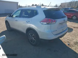 2015 Nissan Rogue SL with VIN 5N1AT2MV5FC853557, listed as a IAAI auction lot 41414010 with 175,087 mi miles. Bid and sale history available at carsss.com. Image 3.