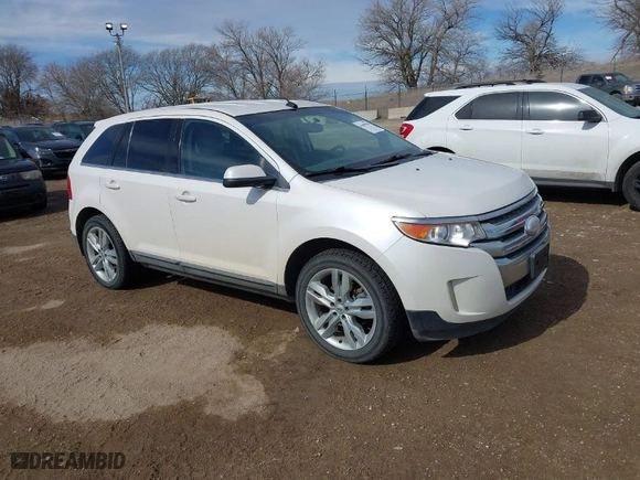 2013 Ford Edge Limited with VIN 2FMDK4KC3DBC27127, listed as a IAAI auction lot 41609986 with 219,816 mi miles. Bid and sale history available at carsss.com. Image 1.