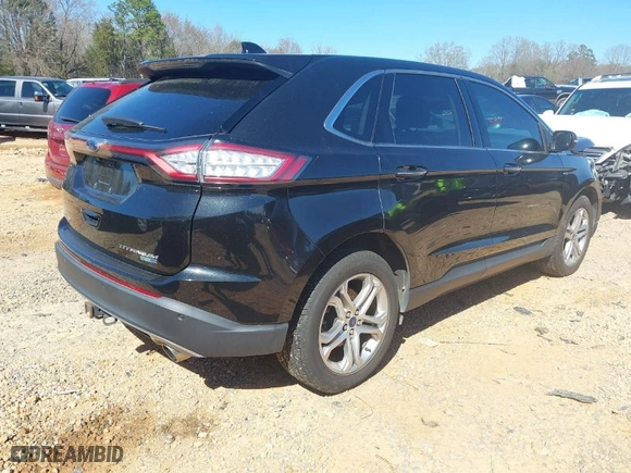 2015 Ford Edge Titanium with VIN 2FMTK4K90FBB54611, listed as a IAAI auction lot 41795828 with 148,223 mi miles. Bid and sale history available at carsss.com. Image 4.