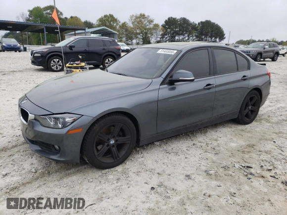2014 BMW 3 Series 328d with VIN WBA3D3C51EK156907, listed as a Copart auction lot 51403055 with 215,812 mi miles and Salvage Title. Bid and sale history available at carsss.com. Image 1.