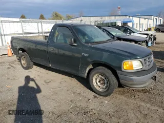 2004 Ford F-150 XL with VIN 2FTRF17214CA84654, listed as a Copart auction lot 46587125 with Not provided miles and Salvage title. Bid and sale history available at DreamBid. Image 4.