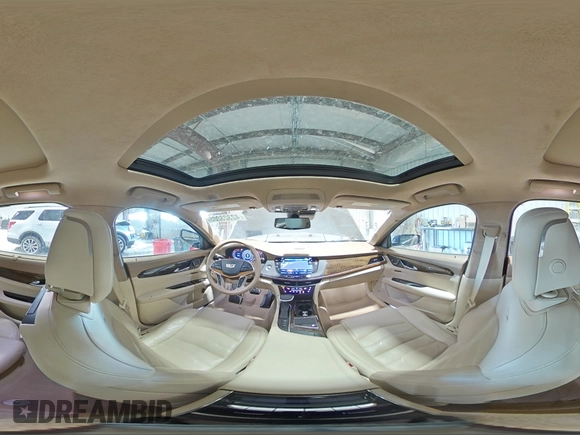 2017 Cadillac CT6 Platinum AWD with VIN 1G6KN5R67HU183399, listed as a Copart auction lot 42323205 with 62,782 mi miles and Salvage title. Bid and sale history available at DreamBid. Image 12.