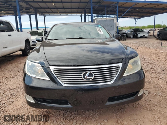 2007 Lexus LS 460 with VIN JTHBL46F475046445, listed as a Copart auction lot 64884705 with 209,036 mi miles and Clean title. Bid and sale history available at DreamBid. Image 5.