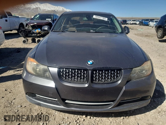 2007 BMW 3 Series 335i with VIN WBAVB73517VF50188, listed as a Copart auction lot 50447765 with 197,112 mi miles and Clean Title. Bid and sale history available at carsss.com. Image 5.